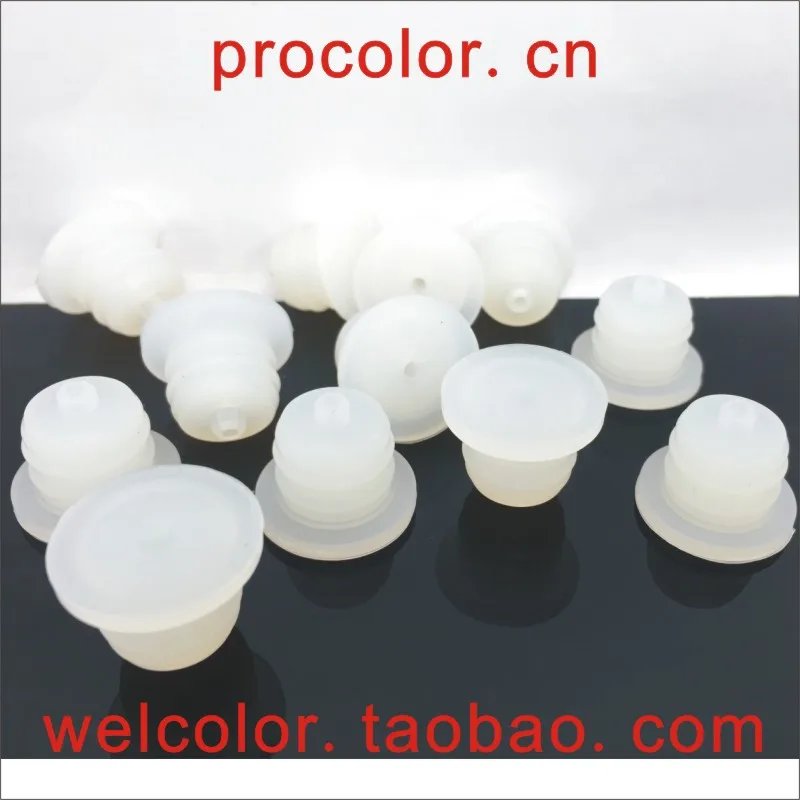 Silicone rubber bottle stopper Seal plug shield dustproof 1/2