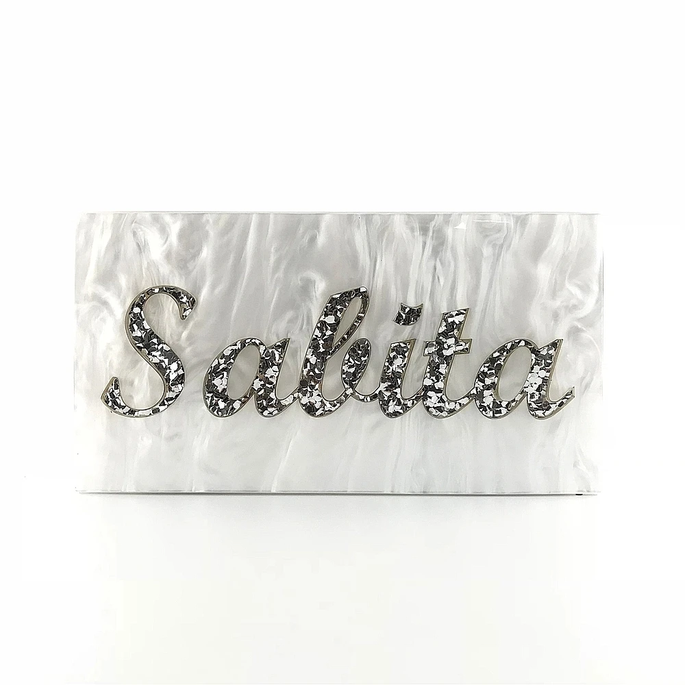 China supplier customized women party acrylic evening clutch bag  wholesale high quality women acrylic evening bag drop shipping