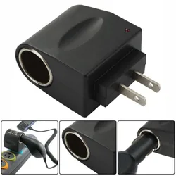 US Plug Car Cigarette Lighter Adapter Converter Wall 110V~220V AC Power to 12V DC Hot Sale