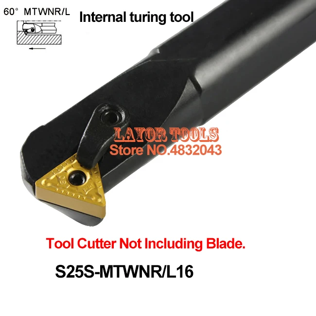 S25S-MTWNR16, 60 degrees internal turning tool ,Lathe Tool boring bar,CNC Turning Tool ,Tool Lathe Machine