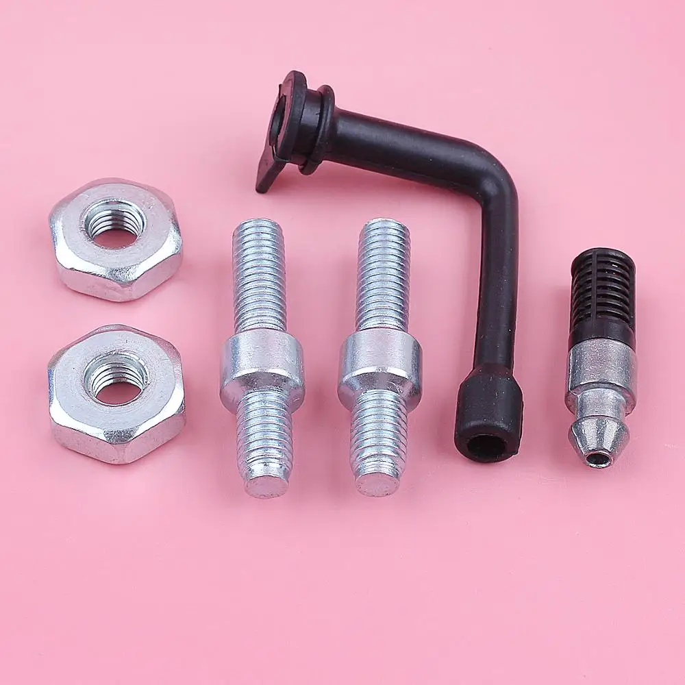 Filtro olio Linea di Tubo Bar Della Vite Prigioniera Dado Kit Per Stihl 066 MS660 MS650 Catena Seghe Catena Seghe di Ricambio Pezzo di Ricambio