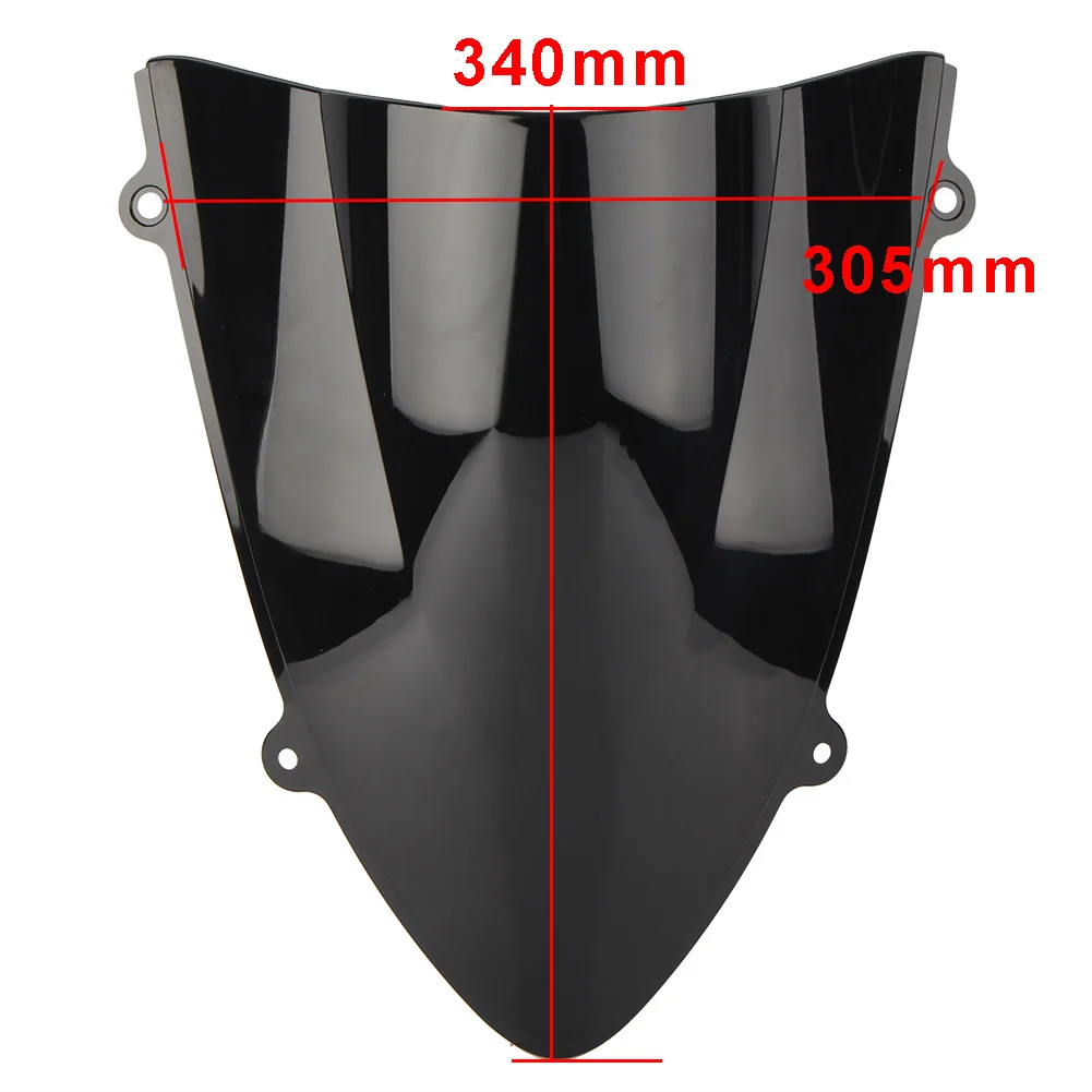 EX250 2008 Motorcycle Windshield Windscreen For Kawasaki Ninja 250 250R 2008 2009 2010 2011 2012 Windproof Double Bubble