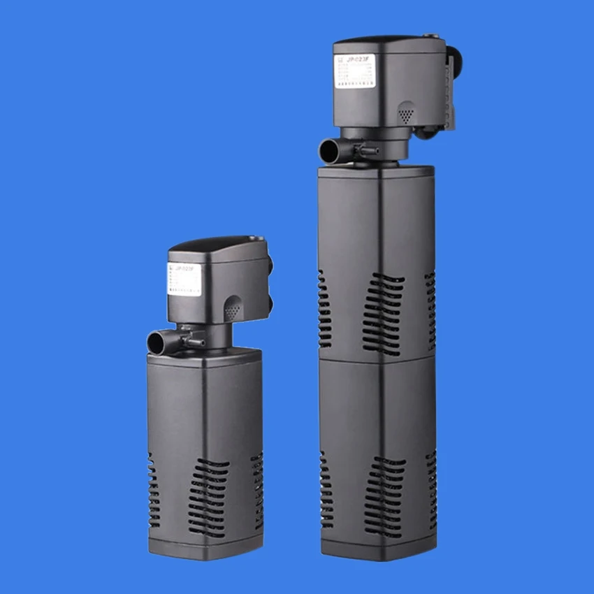 sunsun 220V Aquarium filters triple built-in filters versatile submersible pump fish tank aerator 8W-35W