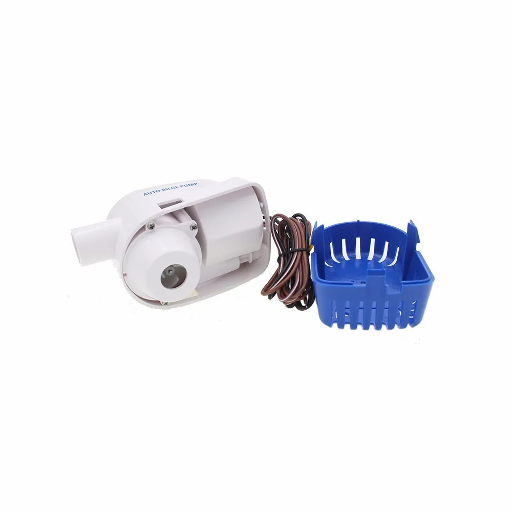 750GPH 1100GPH Automatic Boat Bilge Pump 12v 24v Auto Dc Submersible Electric Water Pump Small 12 V Volt 750/1100 Gph