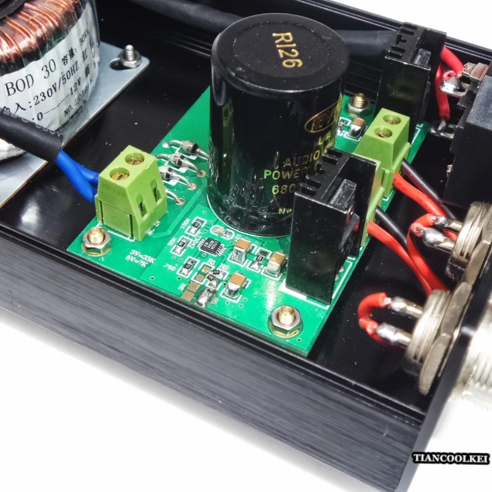 30VA LT3042 Двойное групповое напряжение со сверхнизким уровнем шума, регулируемый линейный источник питания постоянного тока 5 В 12 В для DAC XMOS Amanero Аудиодекодер