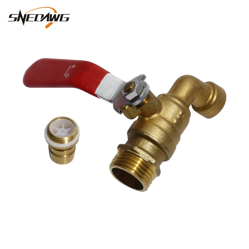 

Brass Pipe Valve DN15 DN20 Valve for Heater Water Gas Oil 1/2'' 3/4'' Male Thread Brass Heater Ball Valve
