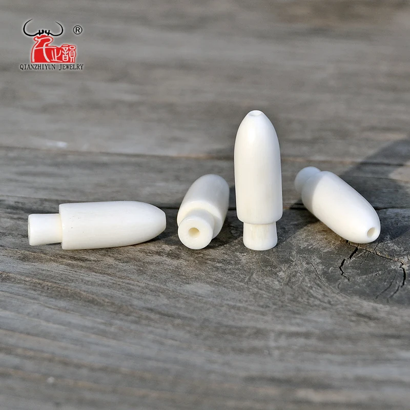 GZ-020 5PCS Yak Bone Bead DIY Accessories. Scatter Beads For Jewelry Making Handmade Carved Beads 23X8mm 20X7mm Hole 2mm