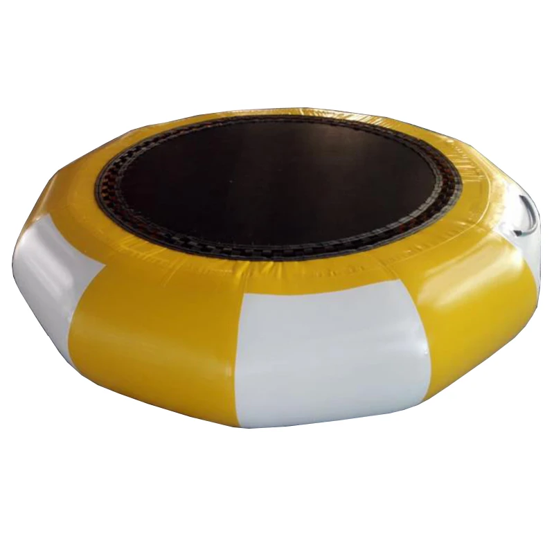 Inflatable water jumper platform Bouncer Soft Jumping bed Inflatable Bungee water trampoline free shipping