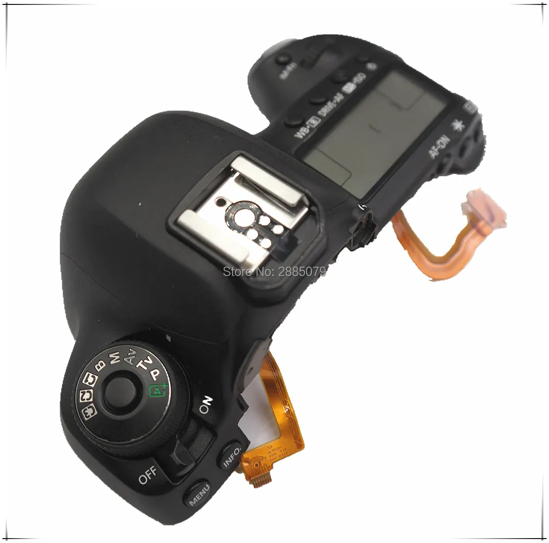 Conjunto de cubierta superior 100% original con panel de control de hombro y piezas de botón para Canon EOS 5D Mark IV; 5DIV 5D4 DS 126461   SLR
