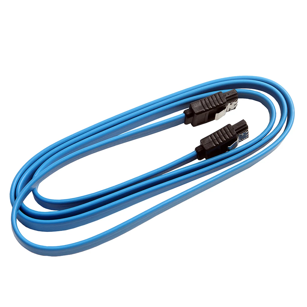 2pcs 1M SATA 3.0 III SATA3 SATAiii High Speed 6GB/s Data Cable Cord Straight to Straight HDD SSD SATA III Extension Cable