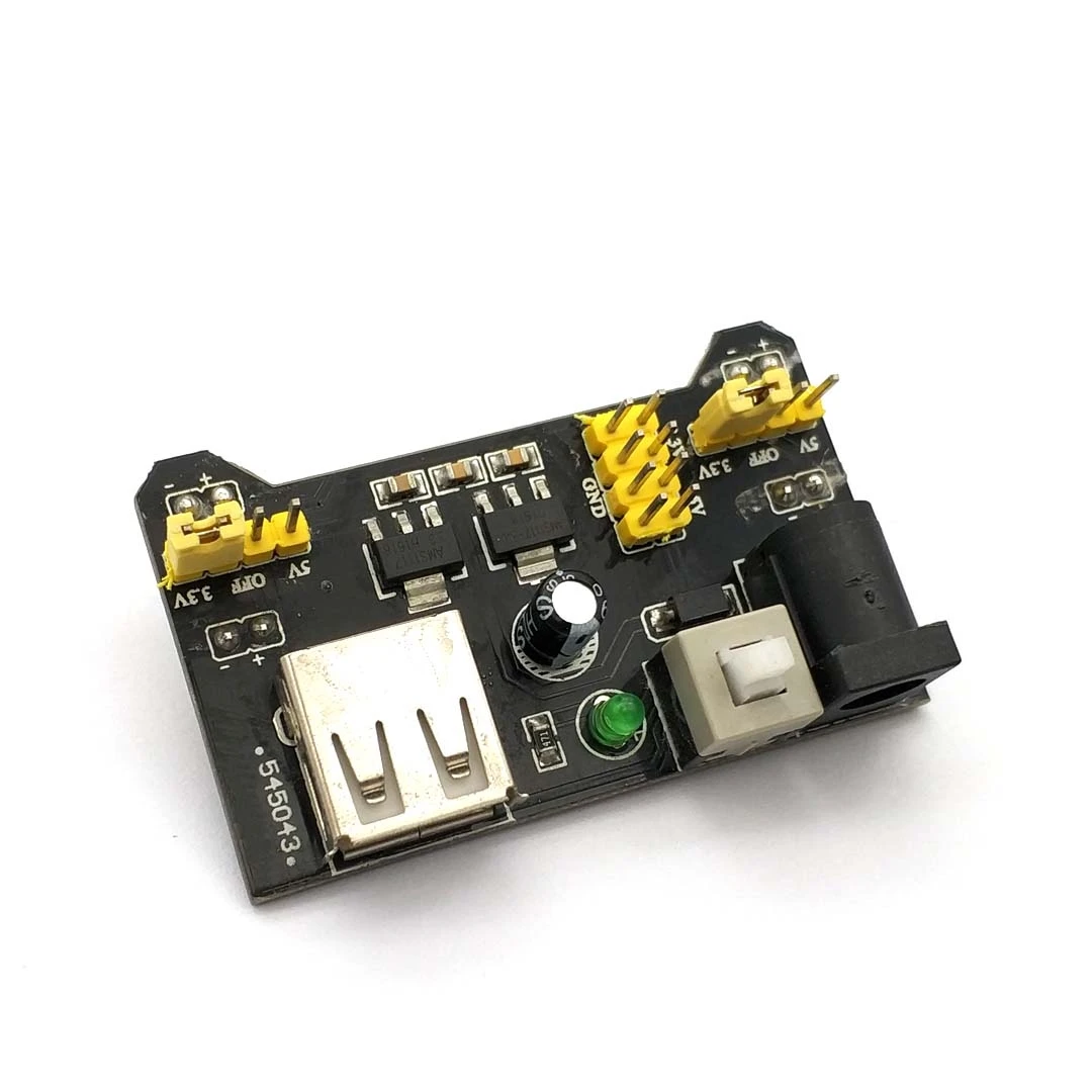 MB102 Breadboard Netzteil Modul/MB102 weiß Breadboard Gewidmet Power Modul 2-weg 3,3 V 5 V MB-102 solderless Brot Bord
