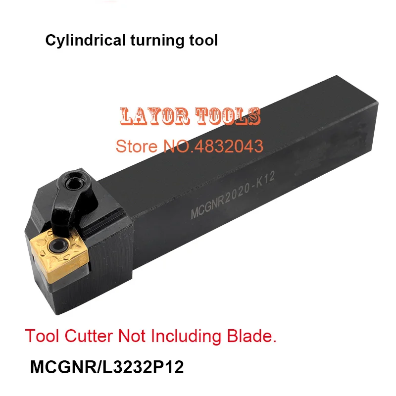 MCGNR3232P12-منافذ خراطة خارجية ، شريط تخريم ، cnc ، آلة ، منفذ المصنع