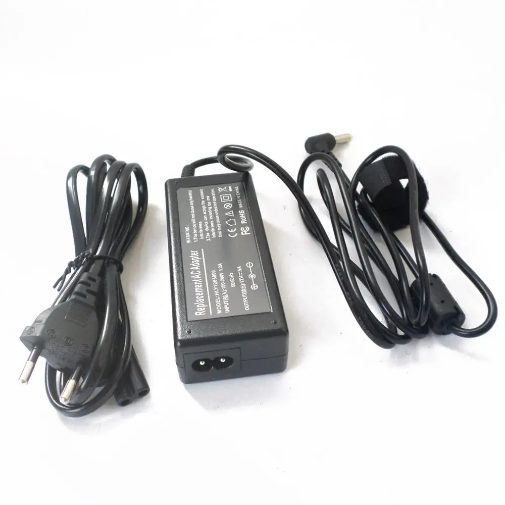 NEW 12V 5A AC Adapter Charger For BenQ LCD Monitors FP557 FP563 FP567 FP581 FP581 For AKAI LCT2060 LCT2070 Monitors LCD LED TV