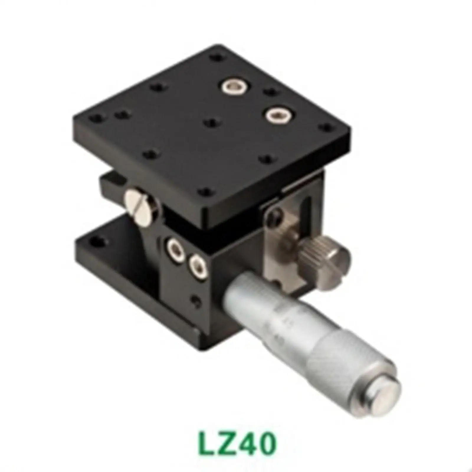 

Z Level Axis 40X40MM Platform Bearing Linear Stage Load 19.6N One Guide