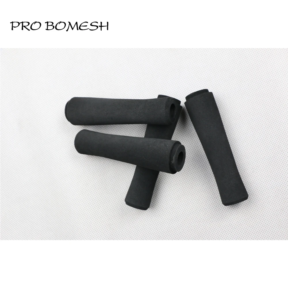 Pro Bomesh 4Pcs/Pack 10.5cm 8.9g Inner Diam 12mm EVA Rear Grip Split Grip DIY Fishing Rod Building Component Repair Rod Pole