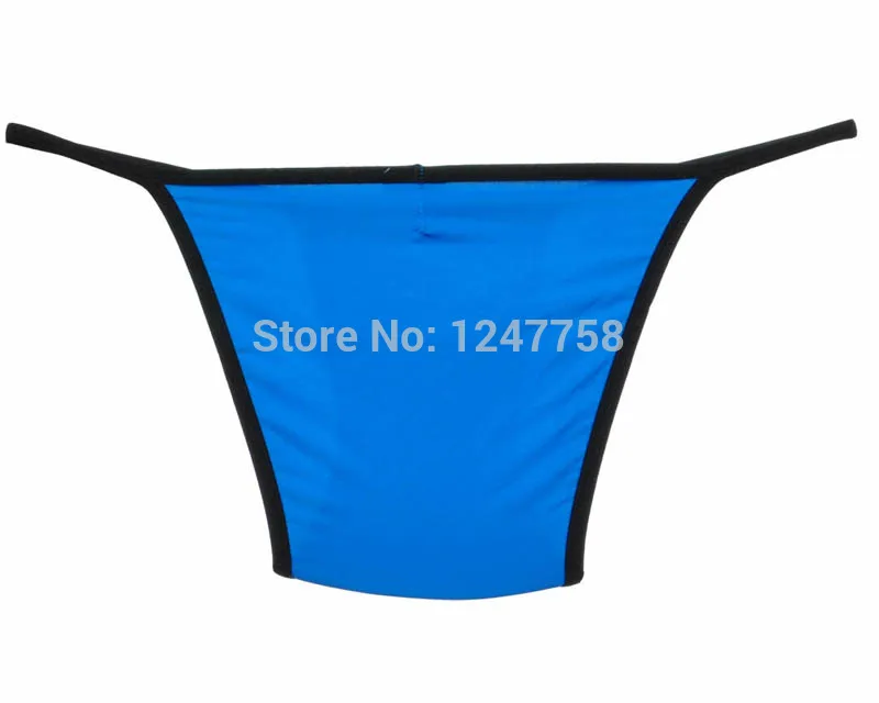 Men Large Pouch String Bikini Briefs Strap Jockstrap Soft Bikinis Guys Underwear Comfy Day Wear Mini Mens Brief