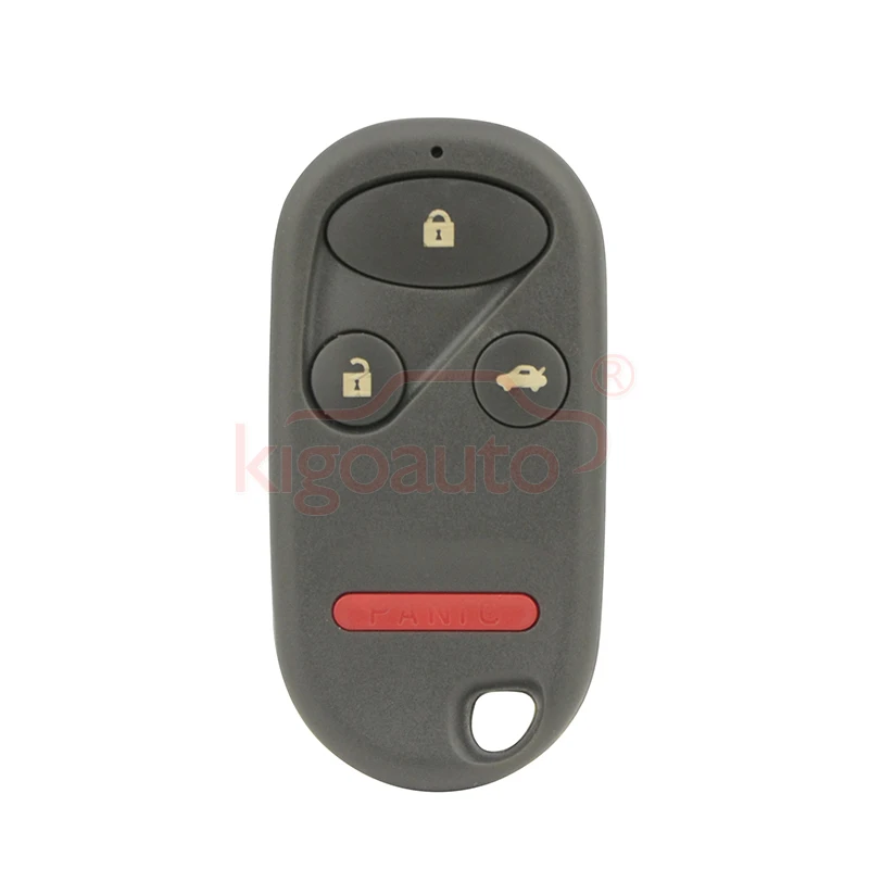 Kigoauto 2Pcs 4 Button 315Mhz for Honda Accord 1998 1999 2000 2001 2002 KOBUTAH2T Remote Car Key Fob