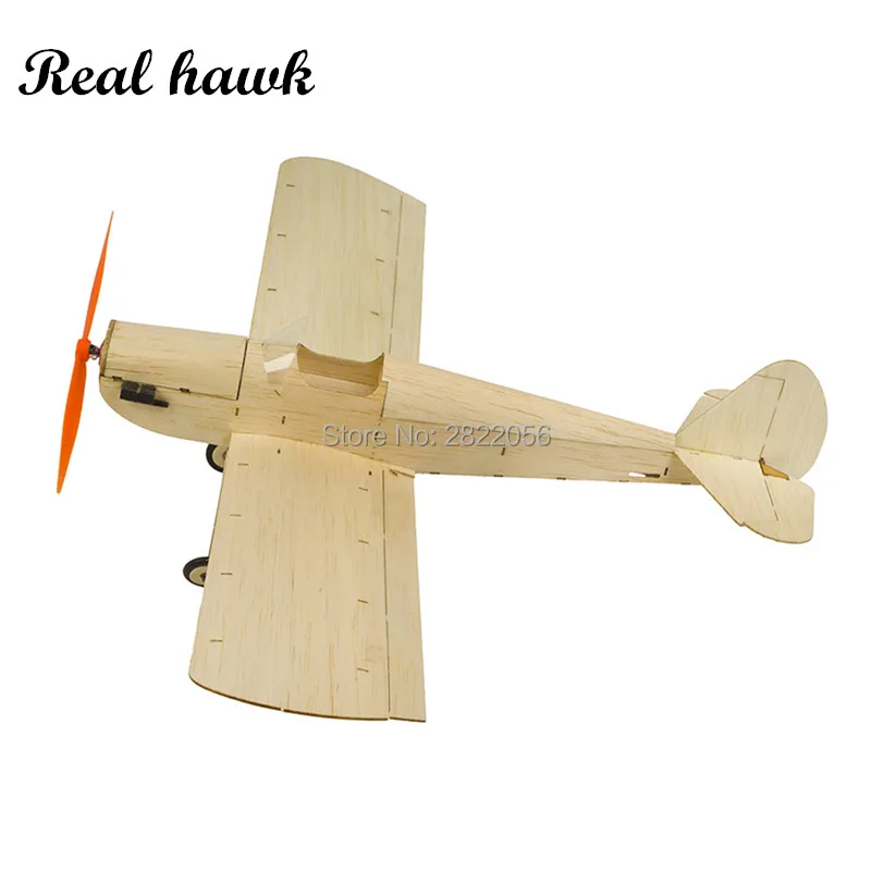 NEW Mini RC Plane Laser Cut Balsa Wood Airplane Kit Spacewalker Model Building Kit