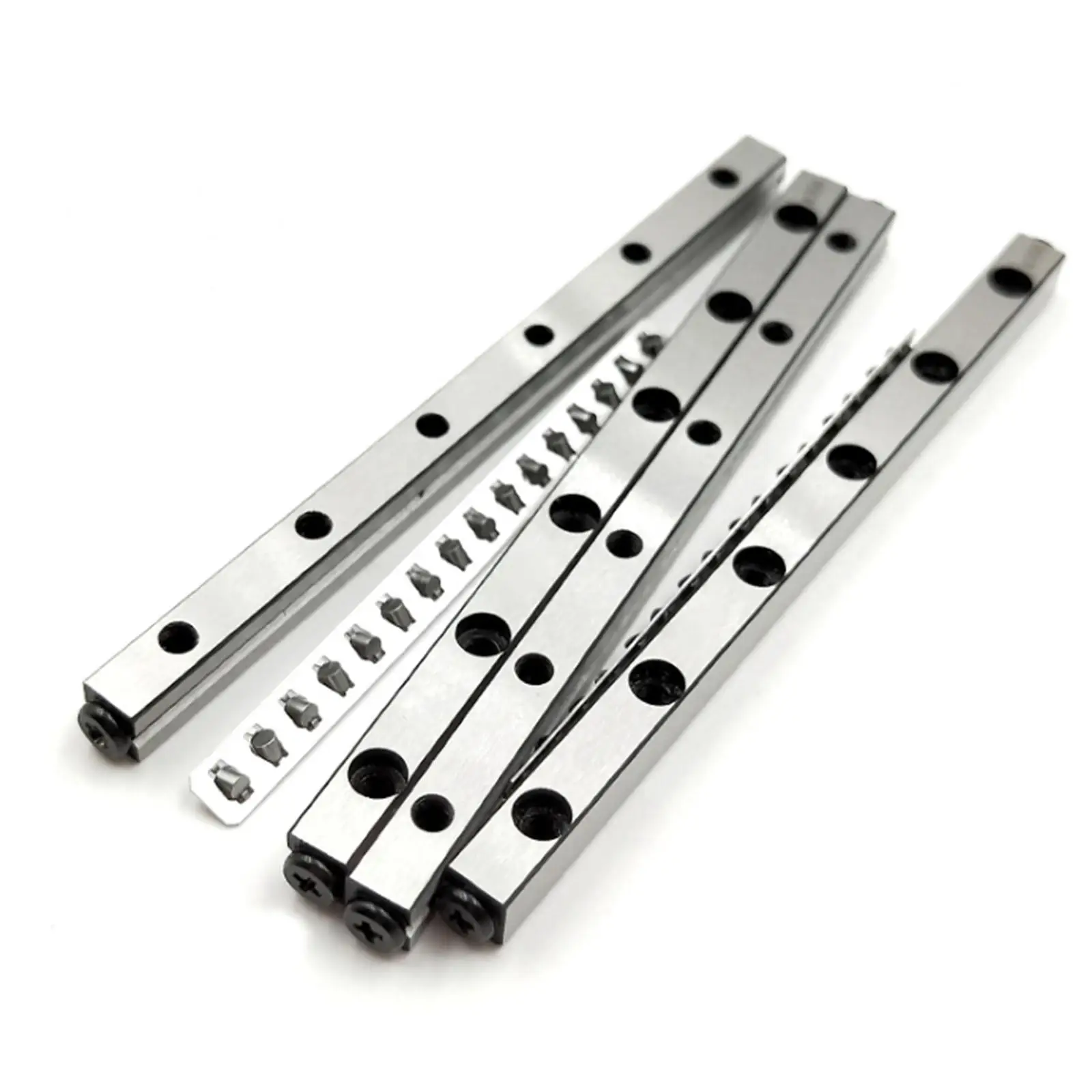 

(4 Guides+2 Holders) Set Stroke 50mm GCr15 Cross Roller Guide Linear Precision VR2090 VR2-90x16Z