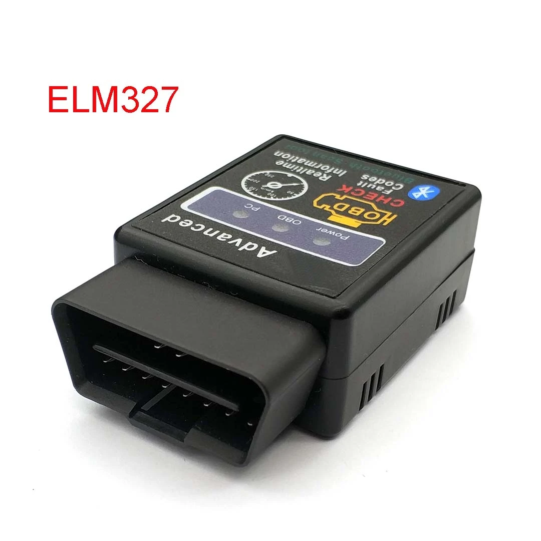 OBD ELM327 Bluetooth OBD2 OBDII CAN BUS Check Engine Автомобильный диагностический сканер Инструмент Интерфейсный адаптер для ПК Android