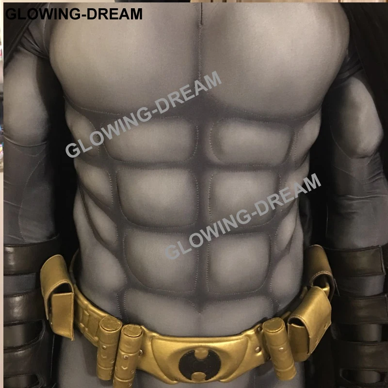 High Quality Bat Costume Bat muscle Suit With Muslce Padding Inside Only Bodysuit