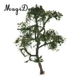 MagiDeal High Simulation 1Pc Model drzewa Sycamore na ulicę tor kolejowy kolejowy krajobraz z szynami kolejowymi ogród Park krajobraz układ