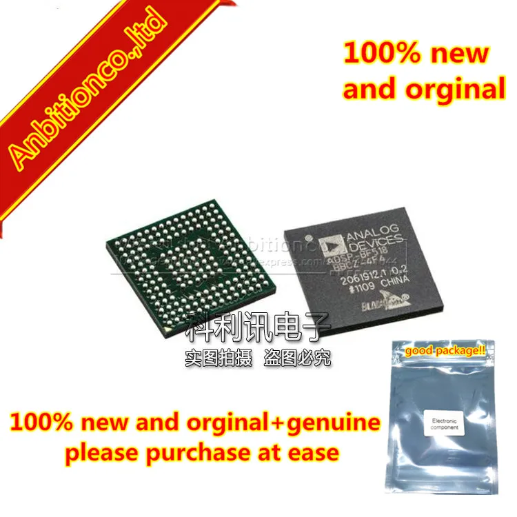 

1pcs 100% new and orginal ADSP-BF518BBCZ-4F4 BGA168 Blackfin Embedded Processor in stock