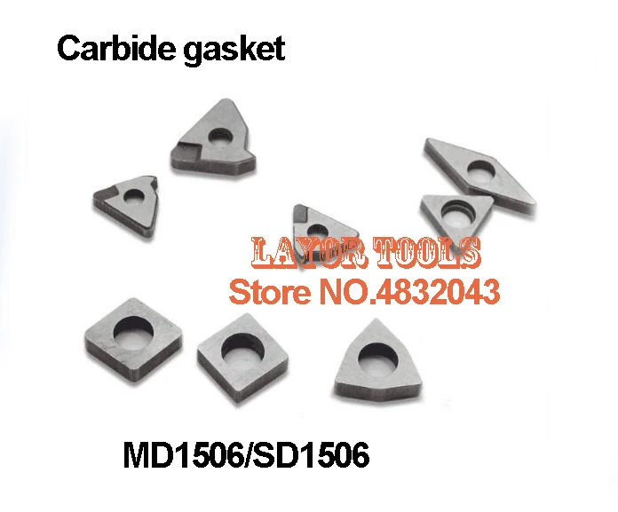 10 قطعة SD1506/MD1506 سبائك الصلب شيم مخرطة أداة حامل الاكسسوارات ، مناسبة ل MDPNN/MDJNR/MDQNR ، إدراج هو DNMG1506