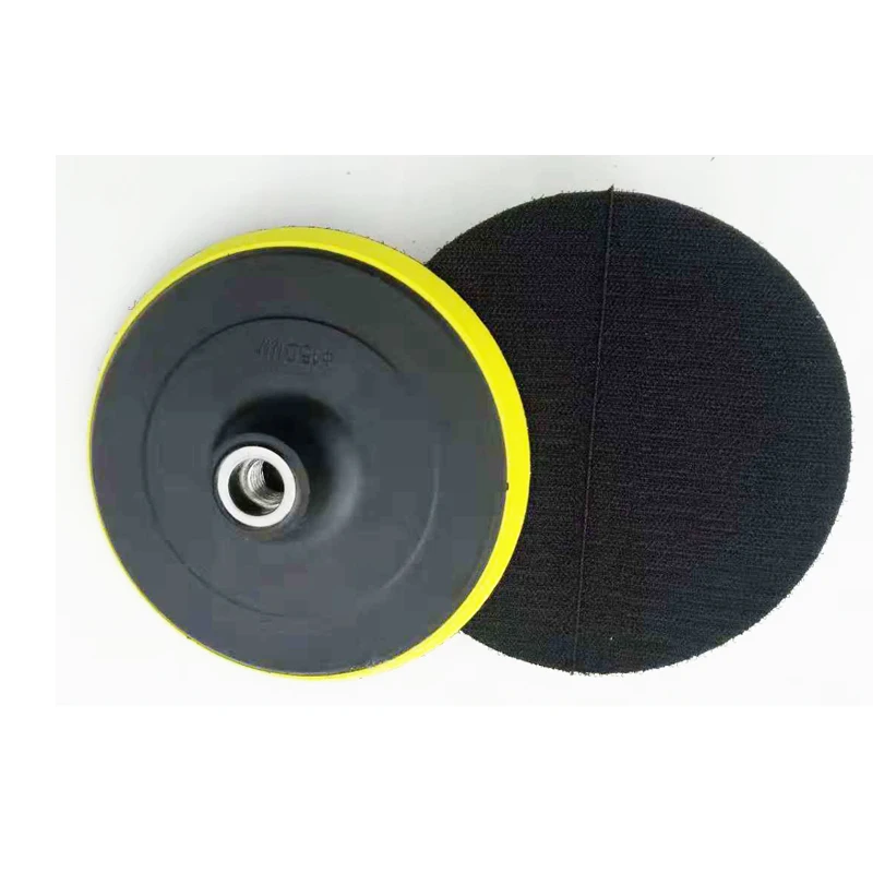 후크 및 루프 6 "150mm 백업 패드, 14mm 스레드 및 샌더, 자동차, 복원을위한 교체.
