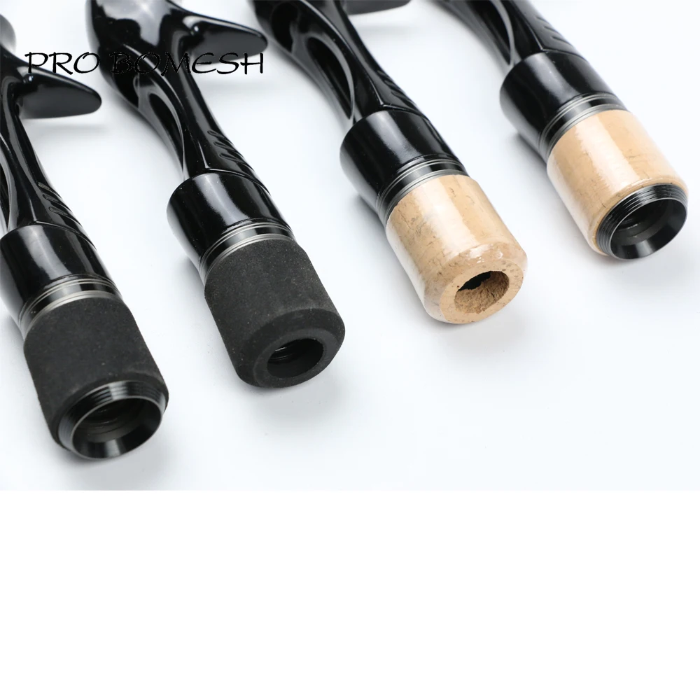 Pro Bomesh 1Set 3A Grade Cork or EVA Locking Nut Casting Reel Seat Set DIY Rod Building Component Repair Accessory