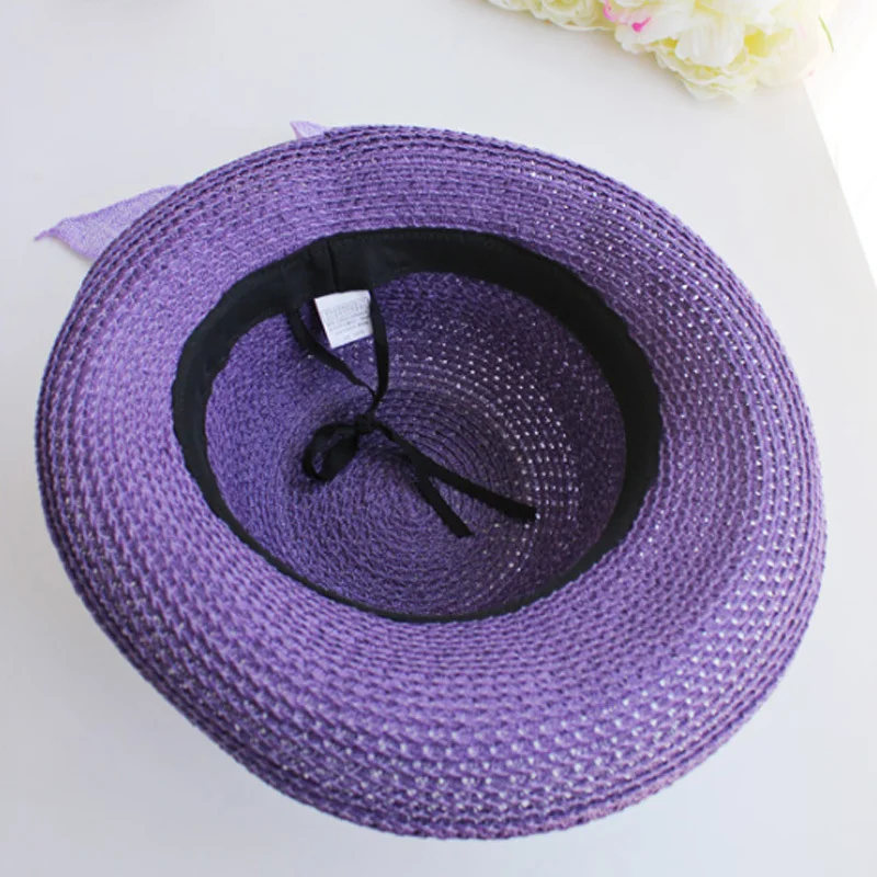 Summer Sun Hats For Women Foldable 2018 Straw Sunbonnet Wide Brim Floppy Cloche Hat Vacation Beach Style Chapeau Paille Femme