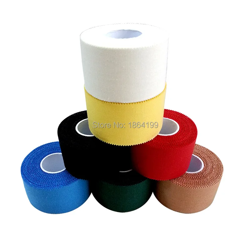 3.8cm*9.14m Strapping Tape Sports Protect Rigid Tape Leukotape Color Cotton Protective Gear Fixing Australia Tapes