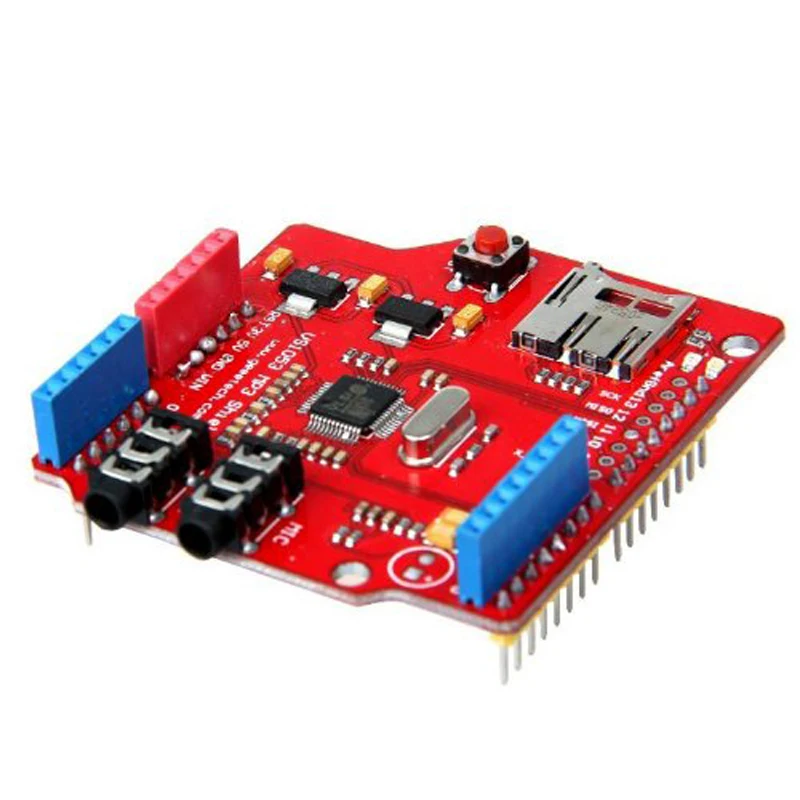 Carte de décodage pour Arduino R3, VS1053, VS1053B, lecteur MP3 Audio stéréo, carte SD/TF