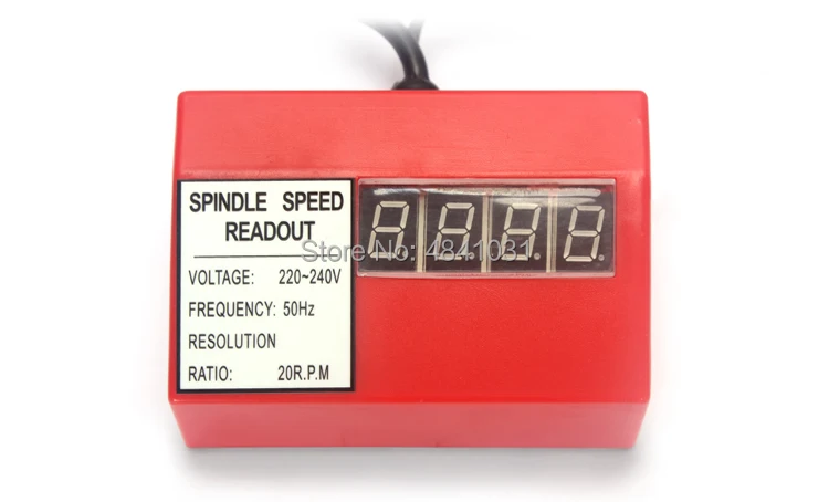 Spindel snelheid display/Digitale Toerental Uitlezing/SIEG Accessoires voor C2/CJ0618/S/N: 10062