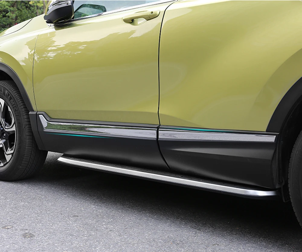 Car Body Door Side Line Cover for Honda CR-V CRV 2017 2018 2019 2020 2021 Exterior Chrome Molding Trim Guard