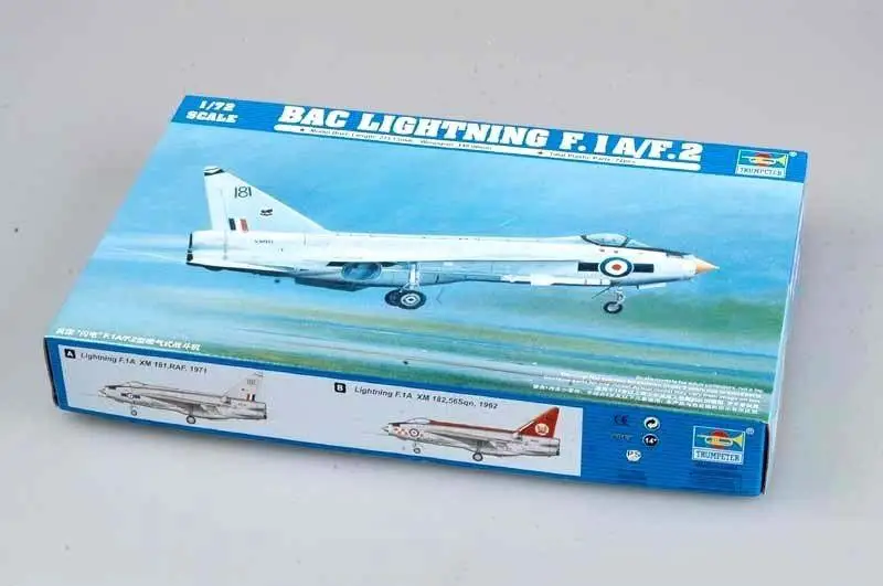 Trumpeter 1/72 01634 Lightning F.1A/F.2