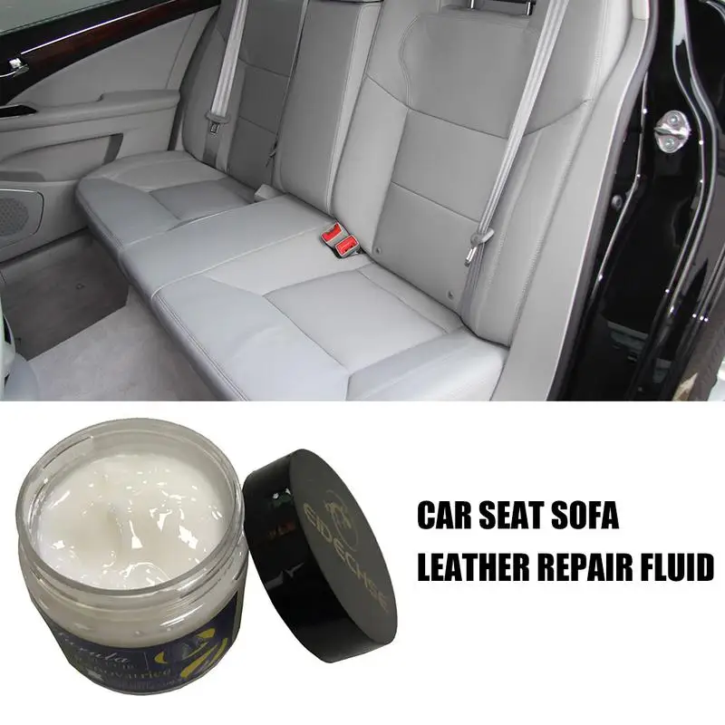 Leather Vinyl Repair Kit Auto Car Seat Sofa Coats Holes Scratch Cracks Rips Liquid Leather Repair Tool Restoration