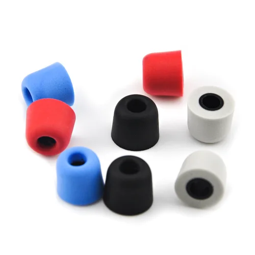 KZ CCA 1 par 2 uds 5mm auriculares de espuma viscoelástica con aislamiento de ruido para auriculares internos para ZSN Pro AS10 Univers Accessori