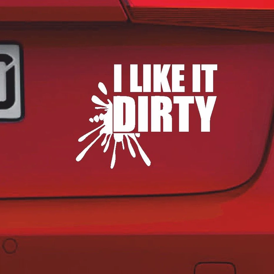 15 * 11cm, I like it. Dirty and fun car windows, bumpers, motorcycle decorations, 4x4 vinyl car stickers