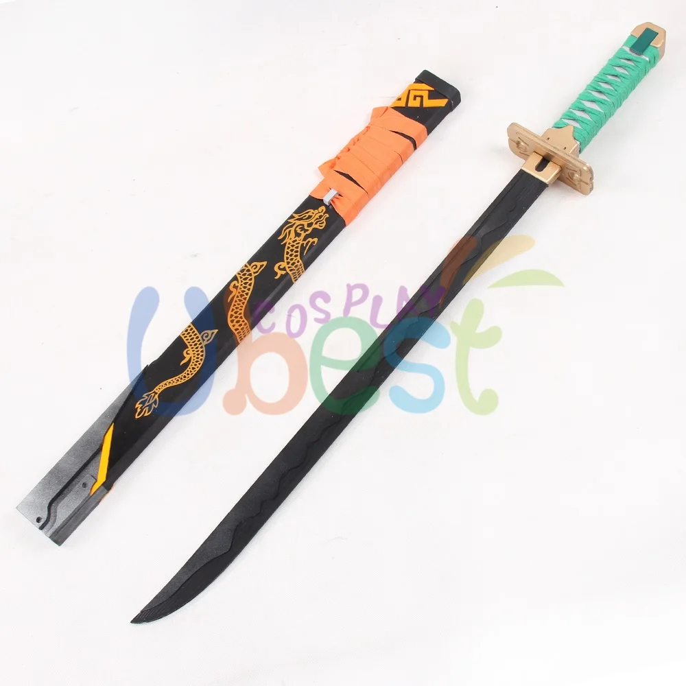 OW Genji Young Skin Long Sword with Sheath Cosplay Prop