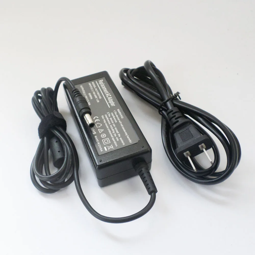 60W Adaptador AC Carregador de Bateria para Samsung N150 N145 R478 R480 R523 R538 R540 R580 R730 19V 3.16A R780 Cord Fonte de Alimentação Portátil