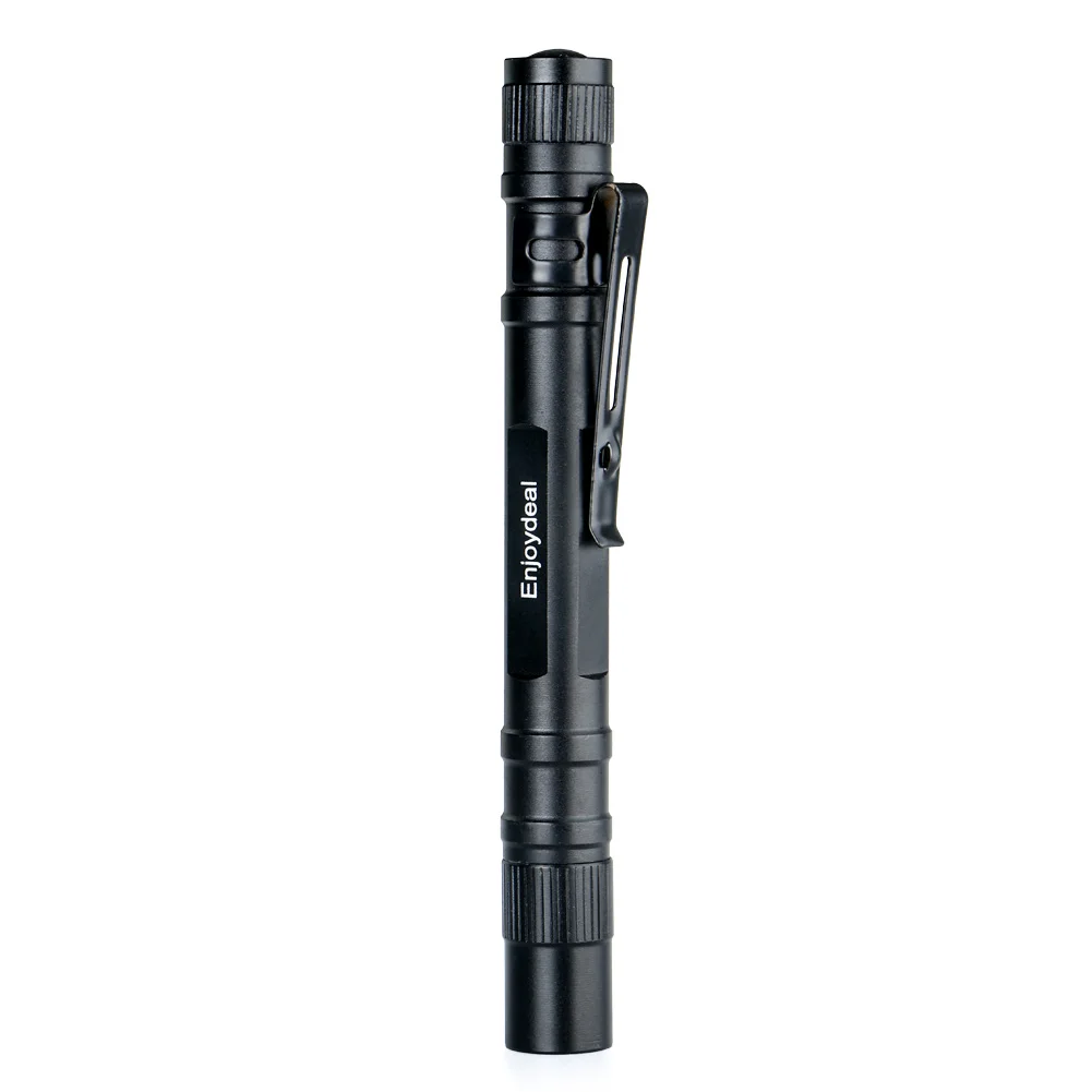 Enjoydeal 1000Lumen LED Stift Taschenlampe Lampe Clip Mini Taschenlampe Taschenlampe Täglichen Wasserdichte Penlight Für Außen Beleuchtung