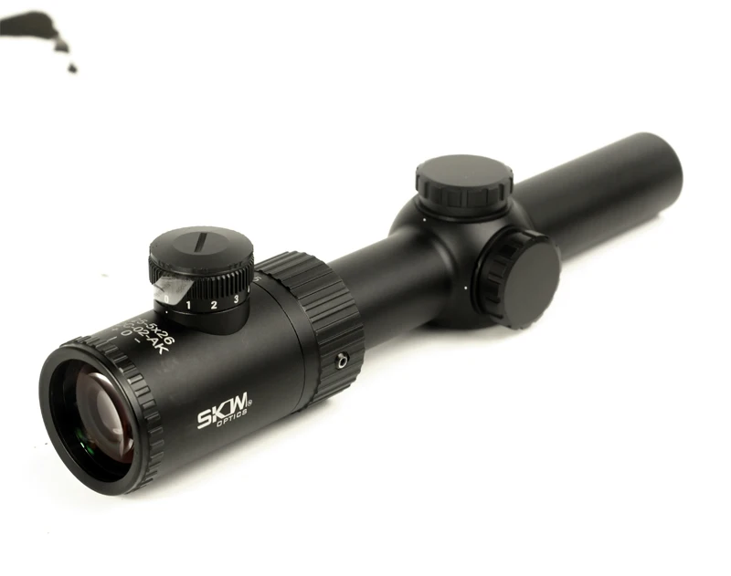 Imagem -05 - Skwoptics-riflescopes Táticos para Caça ar Visão Ar15 Scope Bdc Retículo 30 mm Scope Mount 255x26 m4