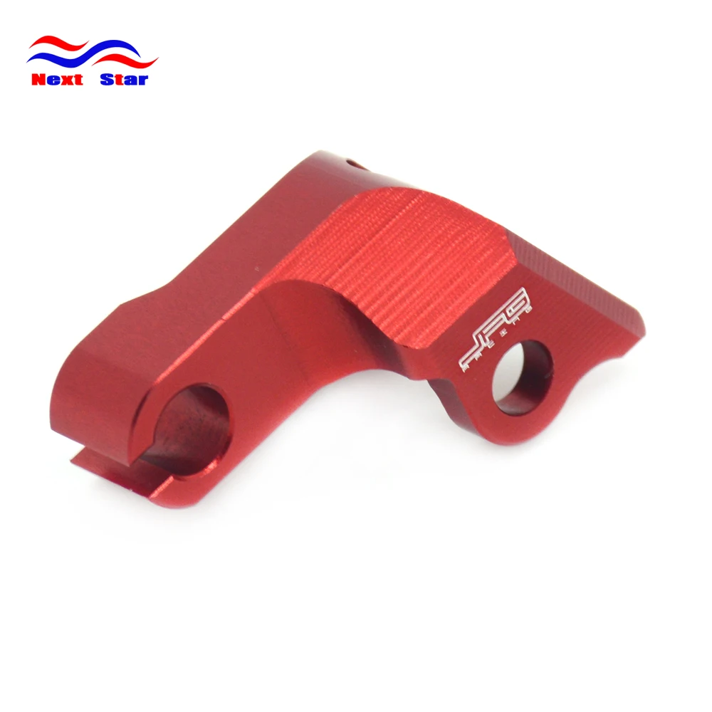 Motorcycle CNC Red Clutch Cable Bracket For HONDA CRF250R CRF 250R 2010 2011 2012 2013 2010-2013