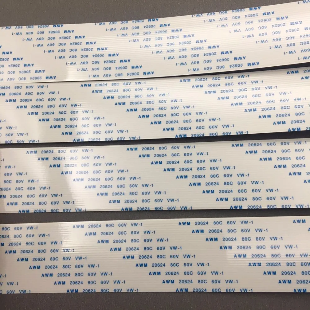 10PCS For Epson DX5 print head cable FFC flat data cable for Skycolor Allwin Xuli Aifa Witcolor Human Design plotter 31p 31 pin