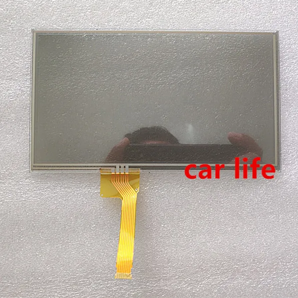 New 6.5 inch 8 pins glass  touch Screen panel Digitizer Lens panel for Journey car DVD player gps navigation LQ065T5GG64 LCD