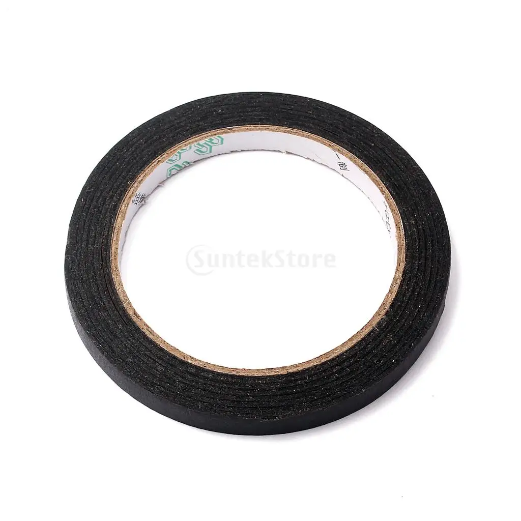 Guitar Pickup Humbucker Black PVC Electrical Insulation Adhesive Tape W 8mm