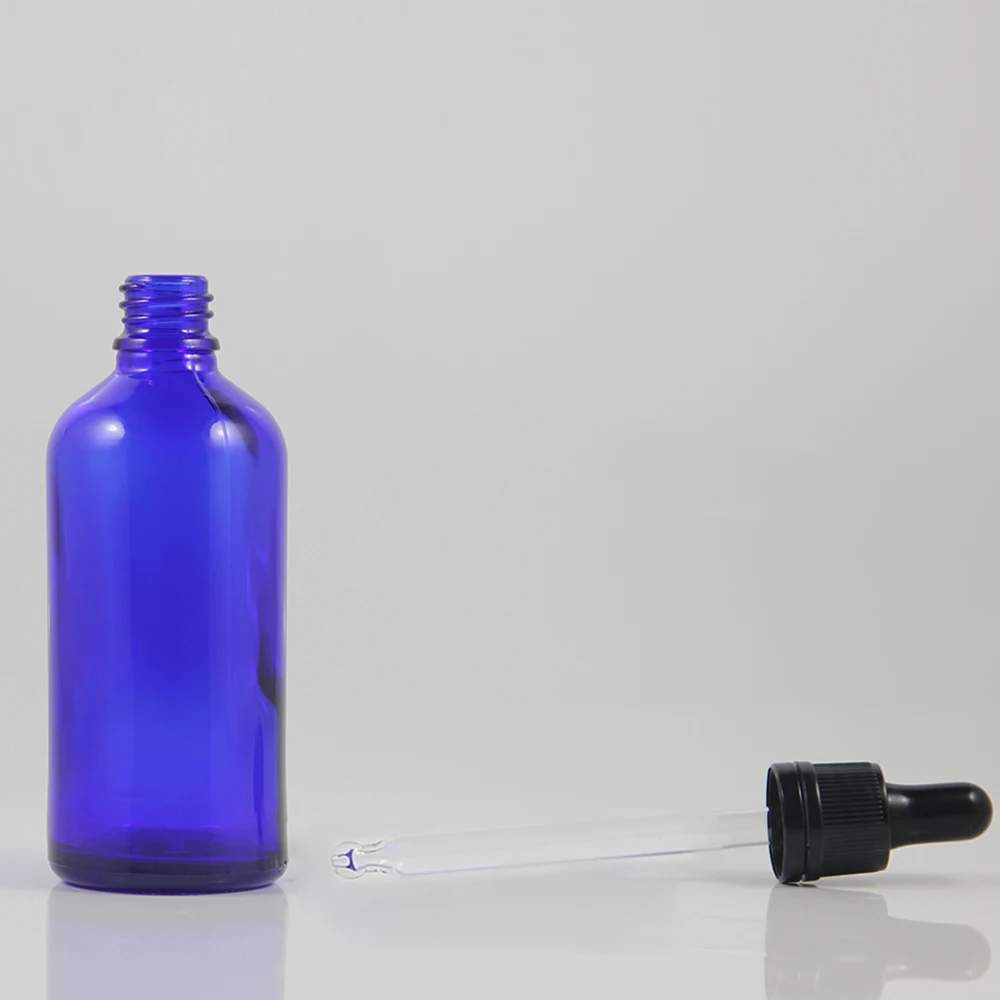 

Skincare 100ml empty perfume bottles high quality essential oil glass bottle dropper refillable bottle