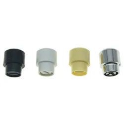 Dopro 2pcs Barrel Switch Tip 3 Way/4 Way Pickup Selector Switch Knob for U.S. Tele/Telecaster Black/Ivory/White