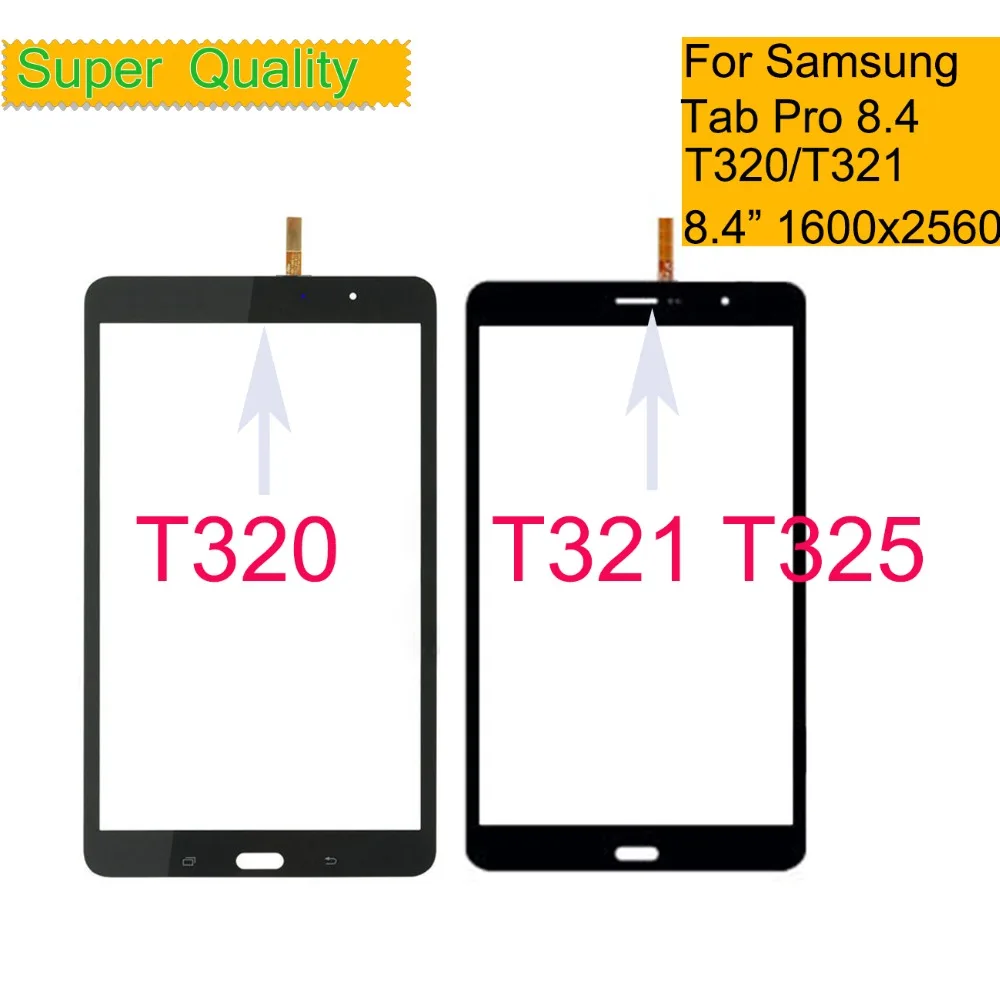 

10Pcs/Lot For Samsung Galaxy Tab Pro 8.4 T321 T325 Wifi T320 Touch Screen Digitizer Panel Sensor Touchscreen